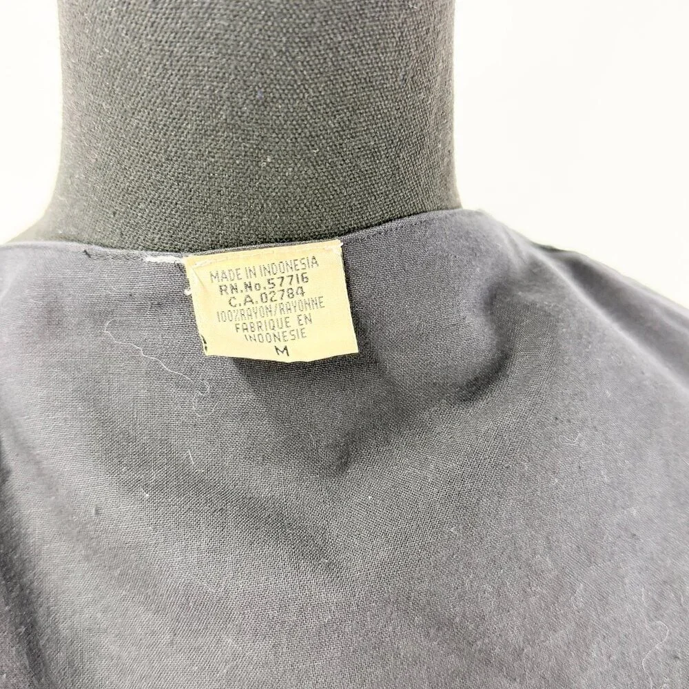 VINTAGE BEADED VEST TOP WITH BUTTONS - Picture 9 of 9